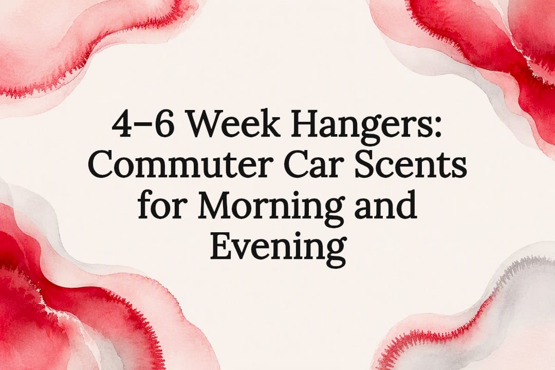 Decorative commuter scent title card